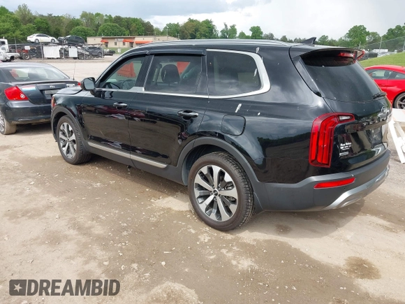 2021 Kia Telluride S with VIN 5XYP6DHC5MG139026, listed as a IAAI auction lot 42114521 with 136,107 mi miles and . Bid and sale history available at DreamBid. Image 3.