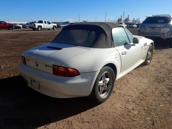 1999 BMW Z3 2.5 with VIN 4USCH9331XLG00841, listed as a Copart auction lot 73180053 with 163,863 mi miles and Clean title. Bid and sale history available at DreamBid. Image 4.