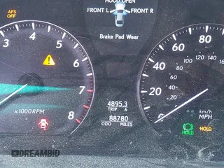 2007 Lexus LS 460 with VIN JTHBL46F875011889, listed as a IAAI auction lot 42554435 with 88,780 mi miles and . Bid and sale history available at DreamBid. Image 7.