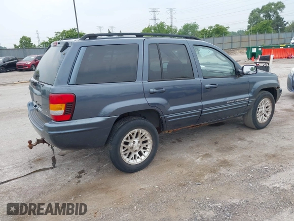 2002 Jeep Grand Cherokee Limited with VIN 1J4GW58NX2C184028, listed as a IAAI auction lot 42503836 with 121,193 mi miles and . Bid and sale history available at DreamBid. Image 4.