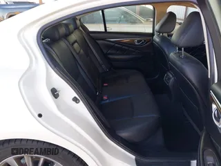 2019 Infiniti Q50 3.0t LUXE with VIN JN1EV7AP4KM513651, listed as a IAAI auction lot 41357173 with 77,485 mi miles. Bid and sale history available at carsss.com. Image 8.
