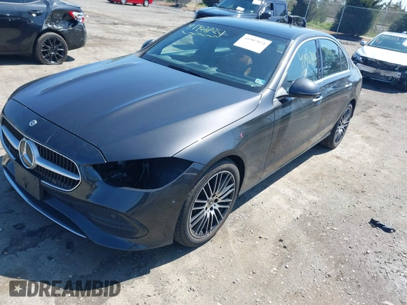 2023 Mercedes-Benz C 300 with VIN W1KAF4HB0PR070948, listed as a IAAI auction lot 41907824 with 44,815 mi miles and . Bid and sale history available at DreamBid. Image 17.