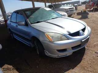 2005 Mitsubishi Lancer ES with VIN JA3AJ26E55U009131, listed as a IAAI auction lot 41980014 with 227,805 mi miles. Bid and sale history available at carsss.com. Image 1.