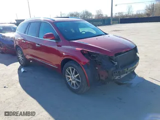 2013 Buick Enclave Leather with VIN 5GAKVCKDXDJ105500, listed as a IAAI auction lot 42048626 with 132,828 mi miles. Bid and sale history available at carsss.com. Image 1.