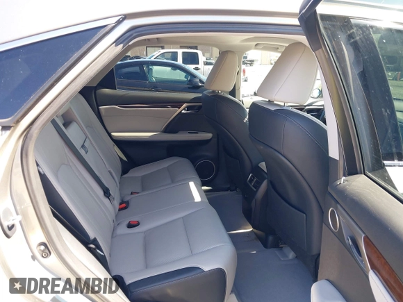 2017 Lexus RX with VIN 2T2BZMCA7HC123303, listed as a IAAI auction lot 41949677 with 25,193 mi miles. Bid and sale history available at carsss.com. Image 8.