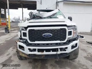 2018 Ford F-150 XL with VIN 1FTEW1E54JFA50770, listed as a IAAI auction lot 41721839 with 98,605 mi miles. Bid and sale history available at carsss.com. Image 13.
