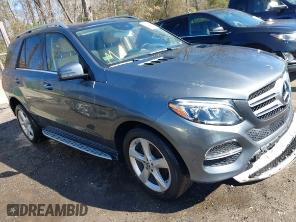 2018 Mercedes-Benz GLE 350 with VIN 4JGDA5HB7JB040451, listed as a IAAI auction lot 41575049 with 85,306 mi miles and . Bid and sale history available at DreamBid. Image 1.
