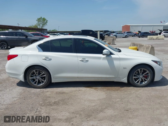 2017 Infiniti Q50 Premium with VIN JN1EV7AP6HM742437, listed as a IAAI auction lot 42018723 with 85,608 mi miles and . Bid and sale history available at DreamBid. Image 13.