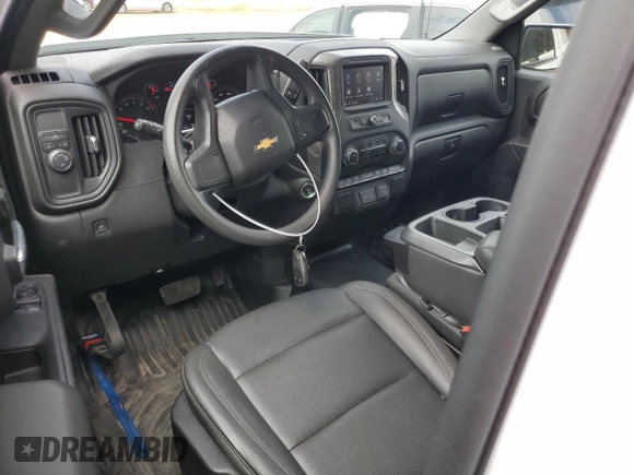 2023 Chevrolet Silverado 1500 Work Truck with VIN 3GCNAAEK8PG365244, listed as a Copart auction lot 54698085 with 114,391 mi miles and Clean Title. Bid and sale history available at DreamBid. Image 8.