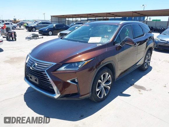 2018 Lexus RX 350L Premium with VIN JTJGZKCA6J2001032, listed as a IAAI auction lot 42285786 with 88,459 mi miles and . Bid and sale history available at DreamBid. Image 19.