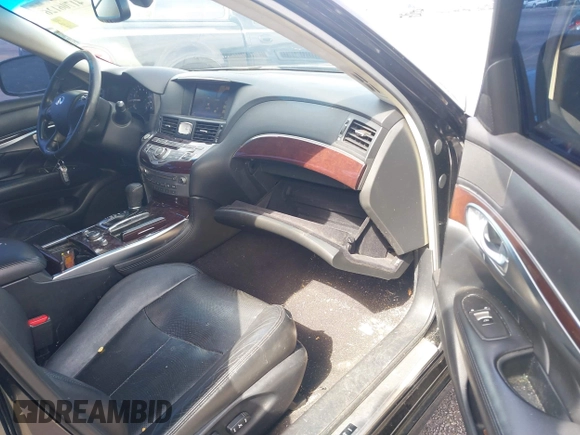 2012 Infiniti M Hybrid with VIN JN1EY1AP3CM910371, listed as a IAAI auction lot 41706126 with 237,749 mi miles and . Bid and sale history available at DreamBid. Image 5.