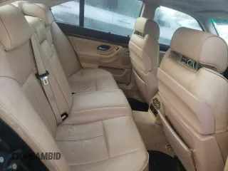 2001 BMW 7 Series 740iA with VIN WBAGG83471DN86209, listed as a Copart auction lot 82451574 with 155,391 mi miles and Clean Title. Bid and sale history available at carsss.com. Image 10.