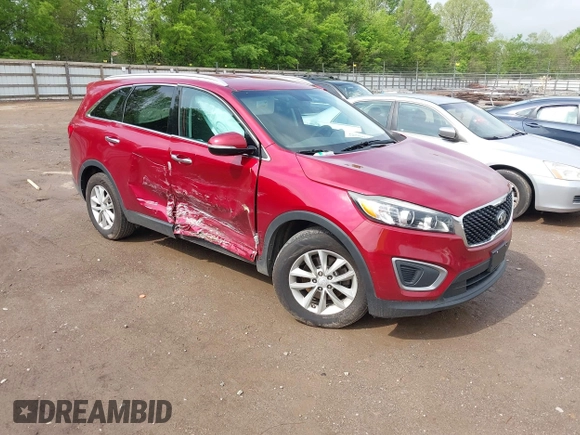 2017 Kia Sorento LX z VIN 5XYPGDA56HG191361, wystawiony jako IAAI lot #42103259 z przebiegiem 207 652 mil mil oraz . Historia ofert i sprzedaży dostępna na DreamBid. Obrazek 1.