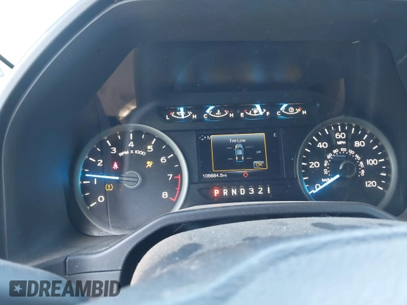 2016 Ford F-150 XL with VIN 1FTEX1C8XGFB22624, listed as a IAAI auction lot 40856213 with 106,884 mi miles and . Bid and sale history available at carsss.com. Image 7.
