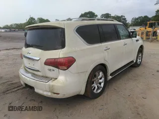 2012 Infiniti QX56 7-passenger z VIN JN8AZ2NE1C9018733, wystawiony jako IAAI lot #42046801 z przebiegiem 186 509 mil mil oraz . Historia ofert i sprzedaży dostępna na DreamBid. Obrazek 4.
