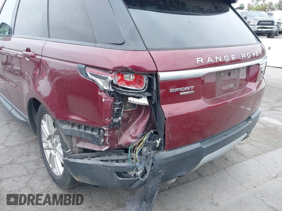 2015 Land Rover Range Rover Sport HSE with VIN SALWR2VF2FA625097, listed as a IAAI auction lot 42397258 with 79,224 mi miles and . Bid and sale history available at DreamBid. Image 6.