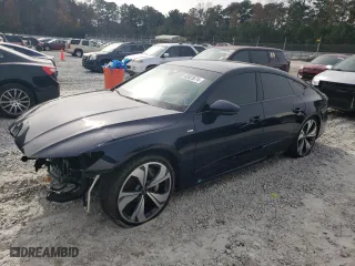 2022 Audi A7 Prestige with VIN WAUV2BF26NN037484, listed as a Copart auction lot 82623674 with 65,874 mi miles and Salvage Title. Bid and sale history available at carsss.com. Image 1.