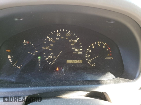 2001 Lexus RX 300 with VIN JTJHF10U410184187, listed as a Copart auction lot 83488384 with 264,053 mi miles and Clean Title. Bid and sale history available at carsss.com. Image 9.