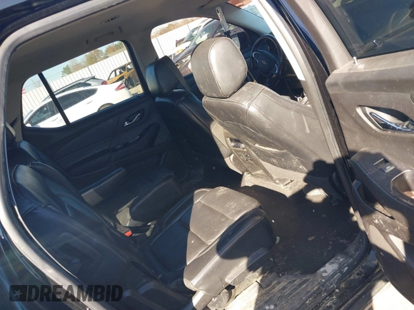 2018 Chevrolet Traverse RS with VIN 1GNERJKX3JJ145158, listed as a IAAI auction lot 41481197 with 158,695 mi miles. Bid and sale history available at carsss.com. Image 8.