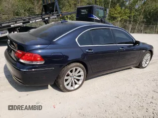 2008 BMW 7 Series 750Li with VIN WBAHN83528DT79871, listed as a Copart auction lot 71580164 with 117,414 mi miles and Clean Title. Bid and sale history available at carsss.com. Image 3.