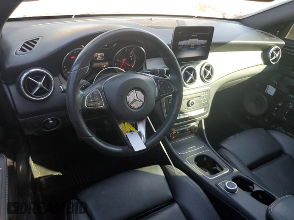 2019 Mercedes-Benz CLA 250 with VIN WDDSJ4EB5KN738752, listed as a Copart auction lot 53872835 with 97,797 mi miles and Salvage Title. Bid and sale history available at DreamBid. Image 8.