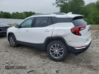 2024 GMC Terrain SLT with VIN 3GKALVEGXRL275104, listed as a Copart auction lot 60019185 with 10,127 mi miles and Salvage title. Bid and sale history available at DreamBid. Image 2.