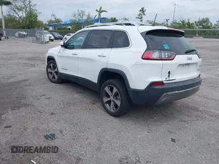 2019 Jeep Cherokee Limited with VIN 1C4PJLDB3KD346287, listed as a IAAI auction lot 41770053 with 75,172 mi miles and . Bid and sale history available at DreamBid. Image 3.