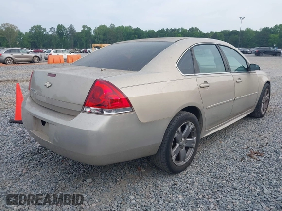 2011 Chevrolet Impala LS Fleet with VIN 2G1WF5EK6B1162408, listed as a IAAI auction lot 42101598 with 240,855 mi miles and . Bid and sale history available at DreamBid. Image 4.