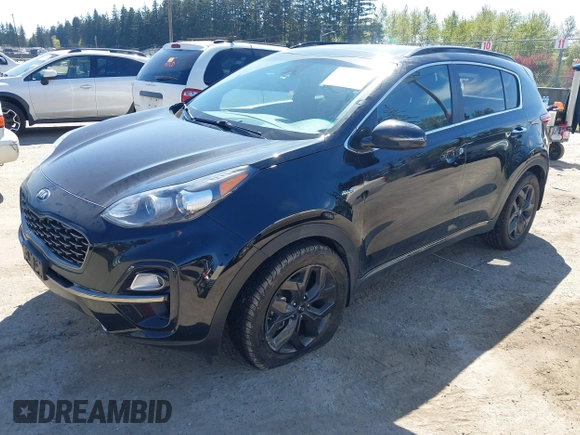 2020 Kia Sportage S with VIN KNDP6CAC0L7723110, listed as a IAAI auction lot 42077872 with 70,821 mi miles. Bid and sale history available at carsss.com. Image 16.