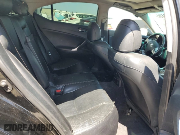 2011 Lexus IS 250 with VIN JTHBF5C25B5143967, listed as a Copart auction lot 62884385 with 323,715 mi miles and Clean title. Bid and sale history available at DreamBid. Image 10.