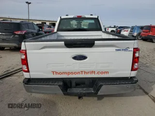 2022 Ford F-150 XL with VIN 1FTMF1CB7NKD93655, listed as a Copart auction lot 44081205 with 90,463 mi miles and Salvage Title. Bid and sale history available at carsss.com. Image 6.