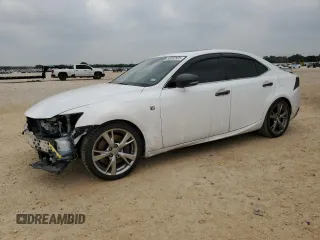 2017 Lexus IS 200t with VIN JTHBA1D22H5059524, listed as a Copart auction lot 55032505 with 100,807 mi miles and Salvage title. Bid and sale history available at DreamBid. Image 1.