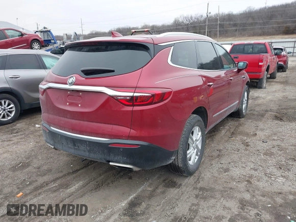 2018 Buick Enclave Essence with VIN 5GAERBKW7JJ126104, listed as a IAAI auction lot 41469801 with 123,213 mi miles and . Bid and sale history available at carsss.com. Image 4.