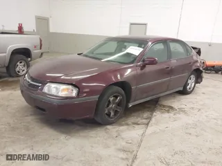 2003 Chevrolet Impala with VIN 2G1WF52K739196297, listed as a IAAI auction lot 41614371 with 155,101 mi miles. Bid and sale history available at carsss.com. Image 18.