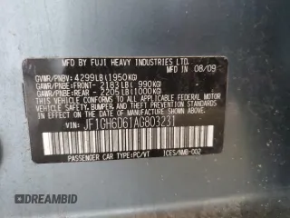 2010 Subaru Impreza Outback Special Sports z VIN JF1GH6D61AG803231, wystawiony jako Copart lot #72510184 z przebiegiem 136 121 mil mil oraz Czysty tytuł • Clean title. Historia ofert i sprzedaży dostępna na DreamBid. Obrazek 13.