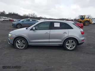 2017 Audi Q3 Premium with VIN WA1ECCFS1HR014286, listed as a IAAI auction lot 41582743 with 105,585 mi miles. Bid and sale history available at carsss.com. Image 14.
