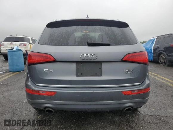 2016 Audi Q5 Premium with VIN WA1C2AFP4GA088017, listed as a Copart auction lot 59771165 with 95,871 mi miles and Salvage title. Bid and sale history available at DreamBid. Image 6.