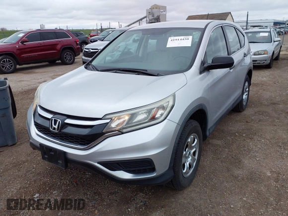2016 Honda CR-V LX with VIN 5J6RM4H31GL089775, listed as a IAAI auction lot 41914450 with 168,631 mi miles. Bid and sale history available at carsss.com. Image 2.