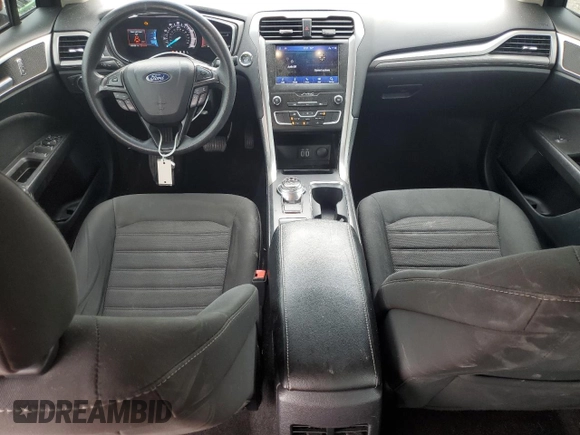 2020 Ford Fusion SE with VIN 3FA6P0HD9LR245869, listed as a Copart auction lot 57998575 with 80,458 mi miles and Salvage title. Bid and sale history available at DreamBid. Image 8.
