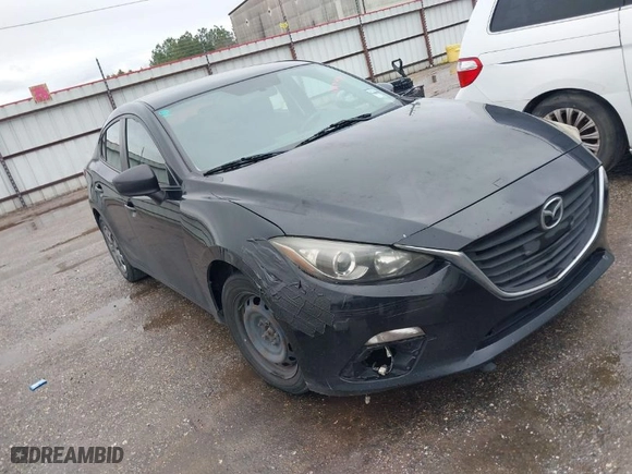 2014 Mazda Mazda3 i Sport with VIN JM1BM1U73E1183860, listed as a IAAI auction lot 41473932 with 141,842 mi miles. Bid and sale history available at carsss.com. Image 1.