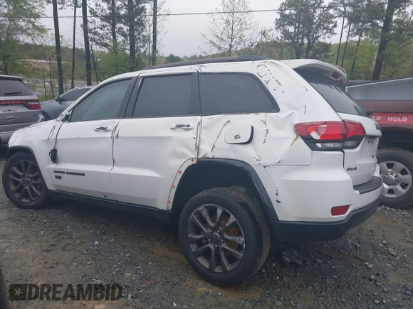 2016 Jeep Grand Cherokee Limited 75th Anniversary with VIN 1C4RJFBG0GC441492, listed as a IAAI auction lot 41974876 with 136,525 mi miles and . Bid and sale history available at DreamBid. Image 14.