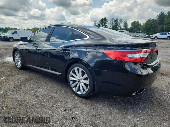 2013 Hyundai Azera z VIN KMHFH4JG4DA311870, wystawiony jako Copart lot #65090225 z przebiegiem 271 082 mil mil oraz Czysty tytuł • Clean title. Historia ofert i sprzedaży dostępna na DreamBid. Obrazek 2.