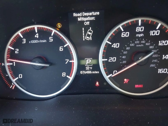2019 Acura ILX w/Premium/A-Spec Pkg with VIN 19UDE2F85KA002966, listed as a IAAI auction lot 41394700 with 76486 miles. Bid and sale history available at carsss.com. Image 7.
