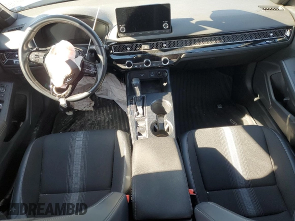2023 Honda Civic Sport with VIN 19XFL2H88PE000014, listed as a Copart auction lot 43042575 with 28,836 mi miles and Salvage Title. Bid and sale history available at DreamBid. Image 8.