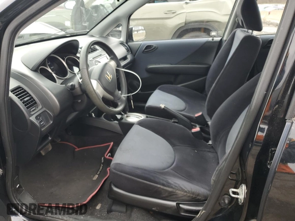2007 Honda Fit with VIN JHMGD38487S045339, listed as a Copart auction lot 53427085 with 137,816 mi miles and Salvage Title. Bid and sale history available at carsss.com. Image 7.