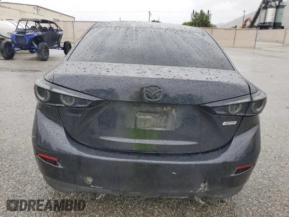 2015 Mazda 3 i SV with VIN JM1BM1T70F1246030, listed as a Copart auction lot 47873185 with 125,351 mi miles and Salvage Title. Bid and sale history available at carsss.com. Image 6.
