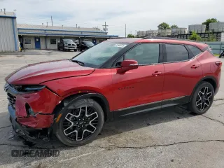 2023 Chevrolet Blazer RS with VIN 3GNKBKRS0PS111791, listed as a Copart auction lot 61248575 with 14,702 mi miles and Salvage title. Bid and sale history available at DreamBid. Image 1.