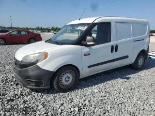 2017 Ram ProMaster City Cargo Van Tradesman with VIN ZFBERFAB0H6D73813, listed as a Copart auction lot 54014105 with 58,996 mi miles and Salvage Title. Bid and sale history available at carsss.com. Image 1.