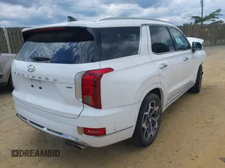 2022 Hyundai Palisade Calligraphy z VIN KM8R7DHE0NU364862, wystawiony jako IAAI lot #42353285 z przebiegiem 54 936 mil mil oraz . Historia ofert i sprzedaży dostępna na DreamBid. Obrazek 4.