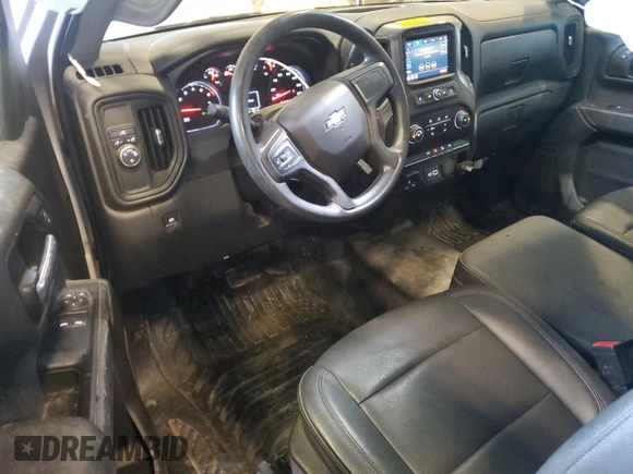 2021 Chevrolet Silverado 1500 Work Truck with VIN 3GCNWAEF1MG168996, listed as a Copart auction lot 47639315 with 62,564 mi miles and Salvage Title. Bid and sale history available at carsss.com. Image 8.